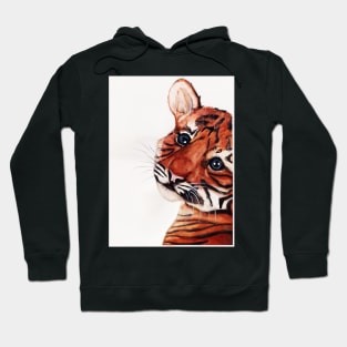 Watercolor - Tiger cub Hoodie